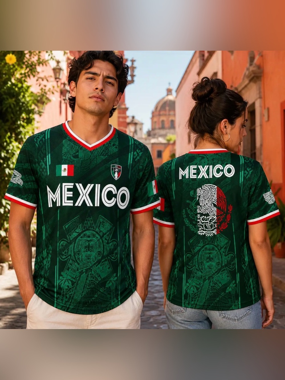 Mexico Men's Green National Team Football Jersey